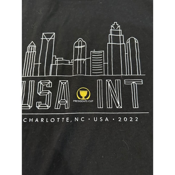 Other - uas presidents cup golf‎ tournament 2022 black ling sleeve hoodie tee NWT large